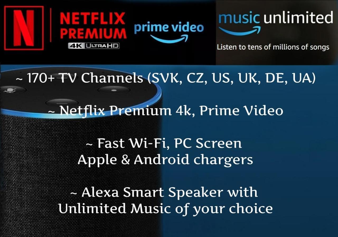 E2 Luxury Oldtown Apt - 2X Parking, Foodstore, Pcscreen, Netflix, Unlimited Music, Crib, Babychair, Fastwifi, Aircon 코시체 외부 사진